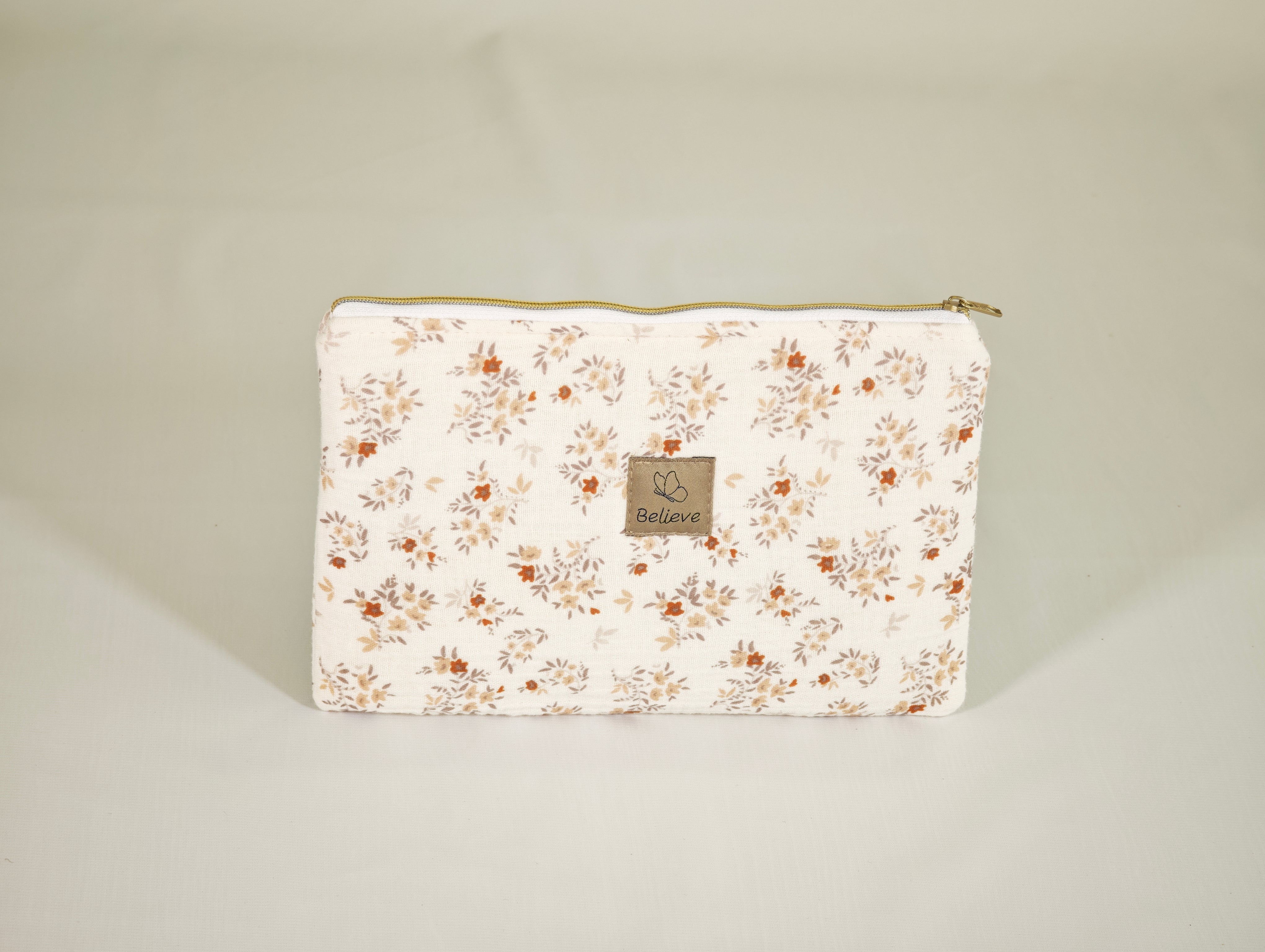 Essence Toiletry Bag - Floral Muslin