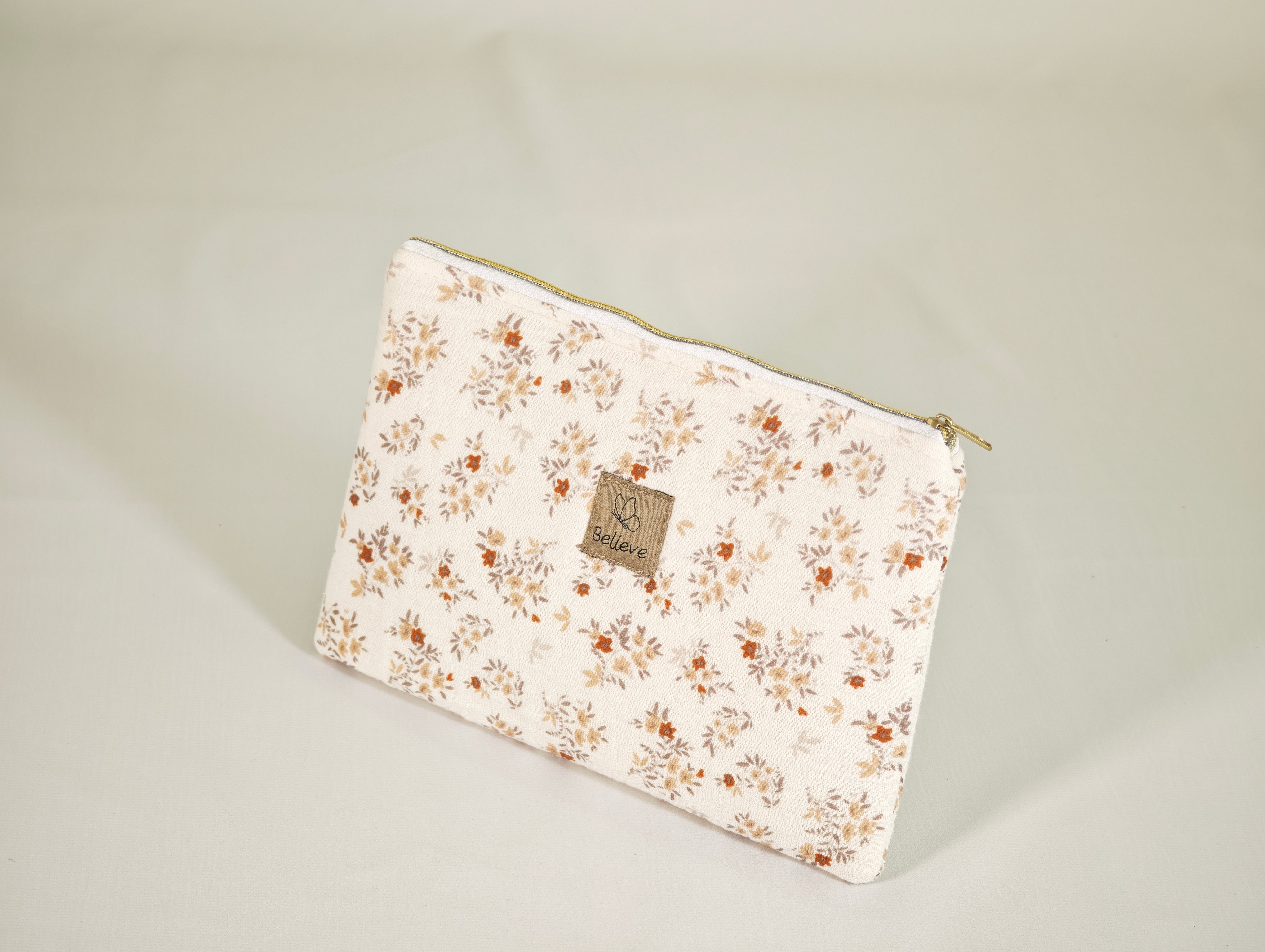 Essence Toiletry Bag - Floral Muslin