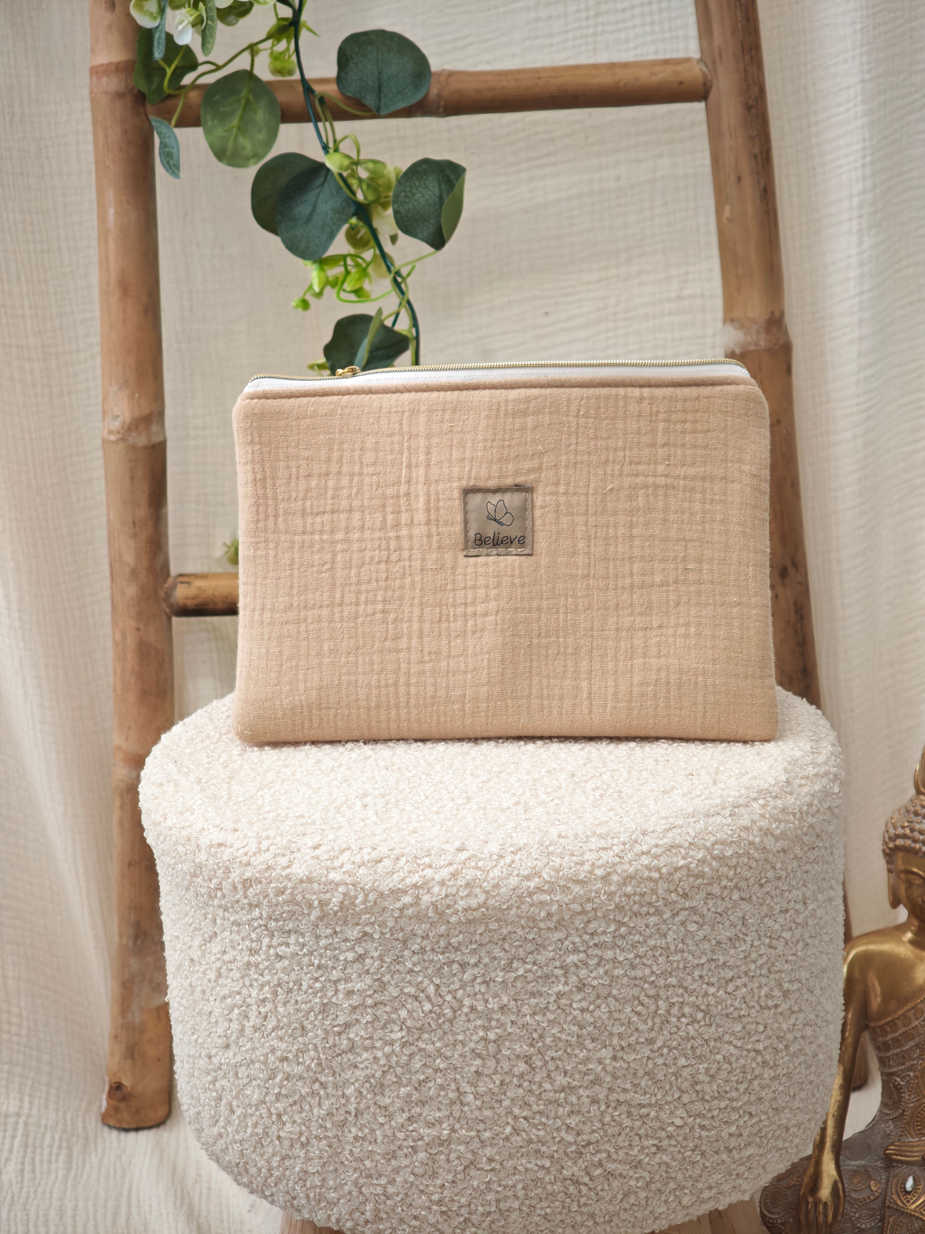 Essence Toiletry Bag - Muslin