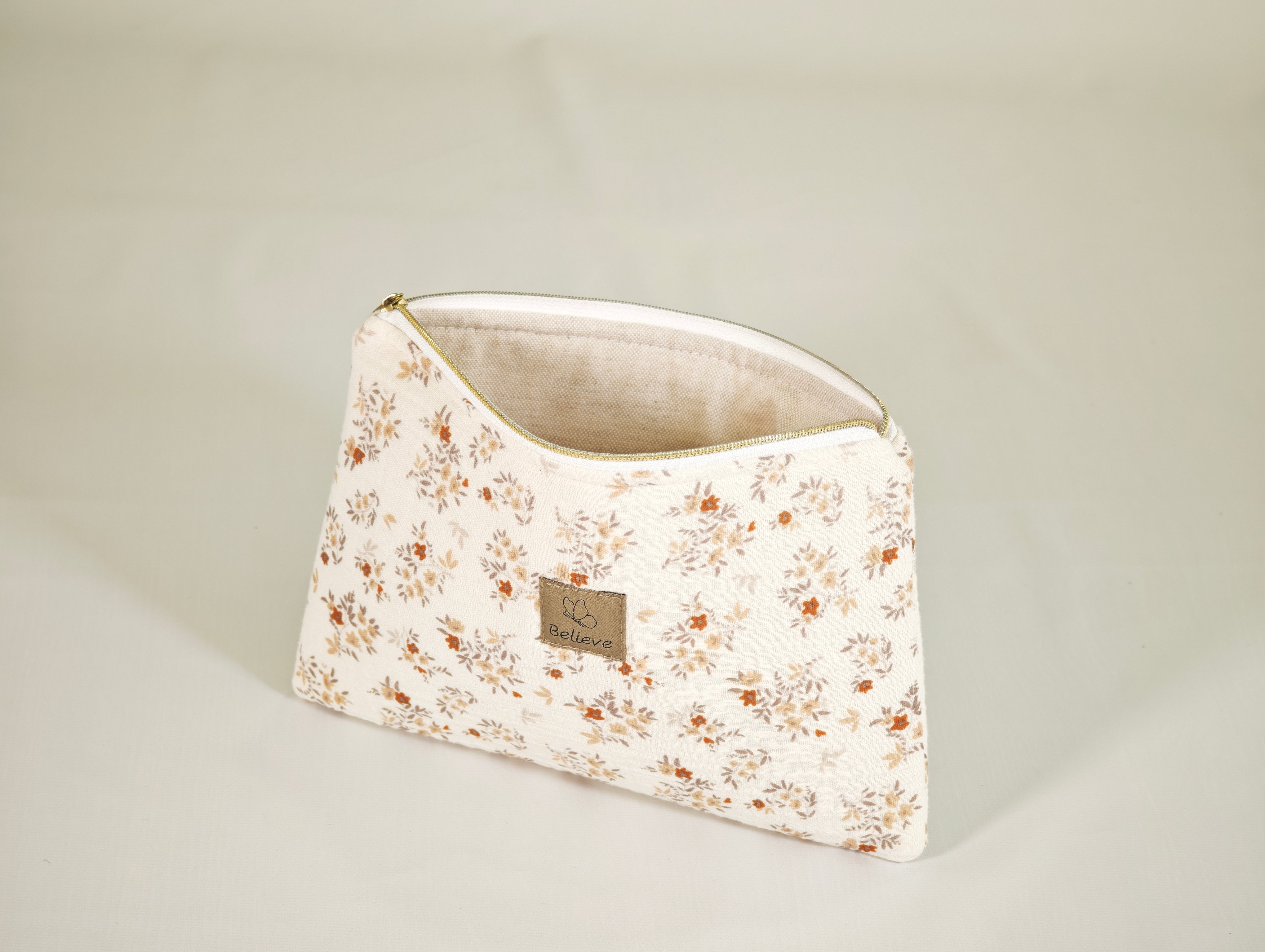 Essence Toiletry Bag - Floral Muslin