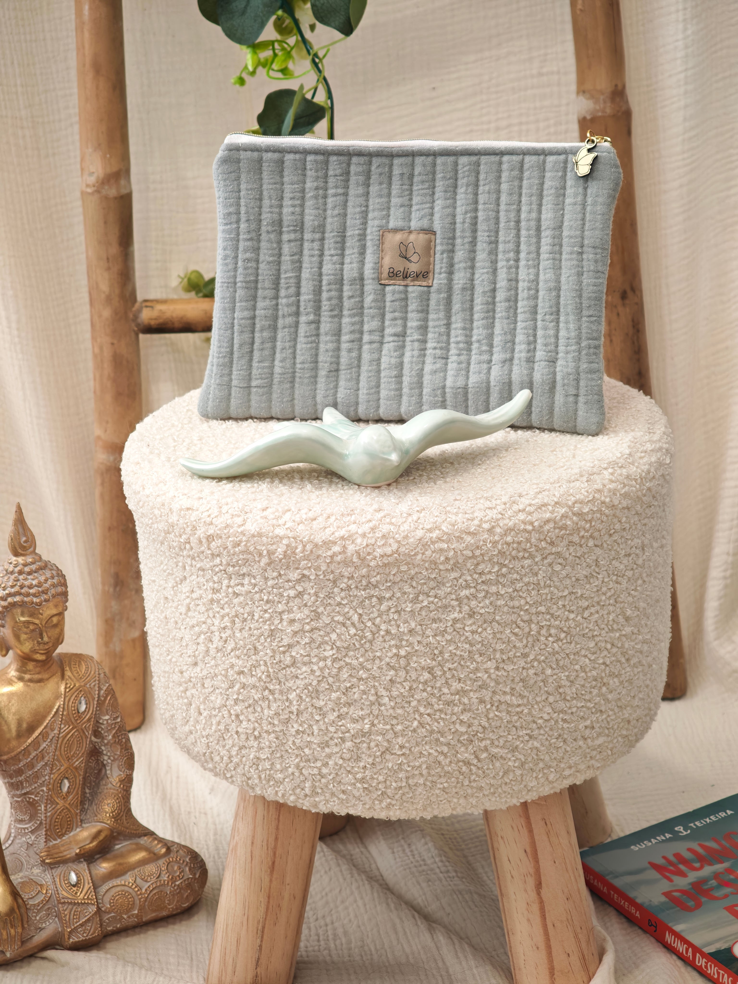 Essence Cloud Toiletry Bag - Muslin