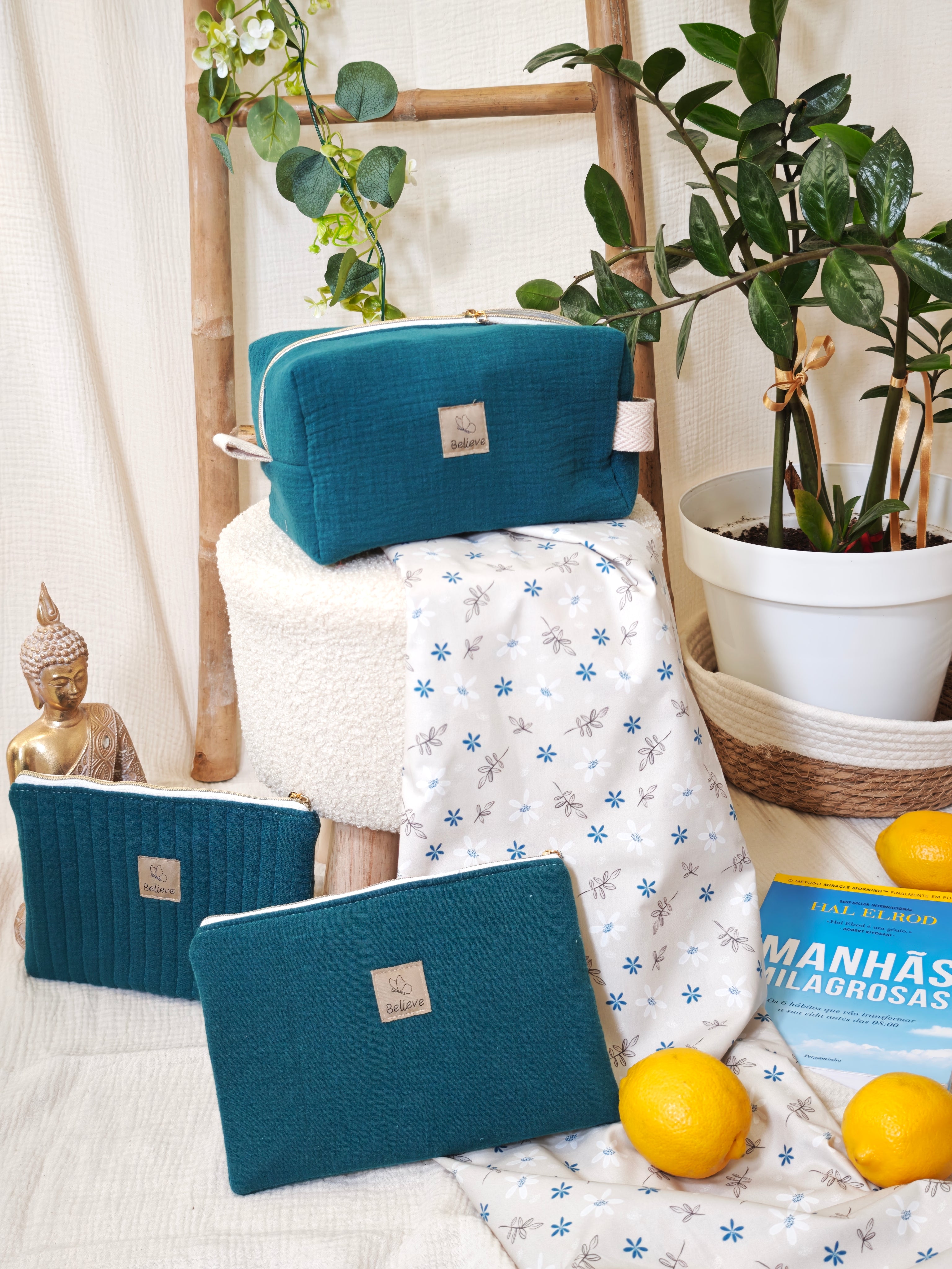 Essence Toiletry Bag - Muslin